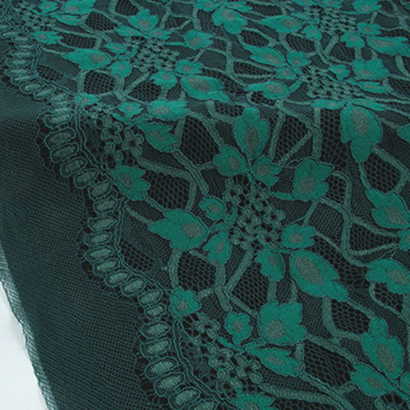 Dress Peacock Cutwork Nylon Lace Fabric for Women's Wear Wholesale Sup 7